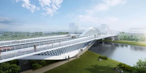 起步区横一路 横二路大寺河桥获中国建筑工程钢结构金奖